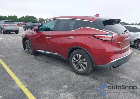 2017 Nissan Murano S from USA, damaged, VIN 5N1AZ2MG3HN139630
